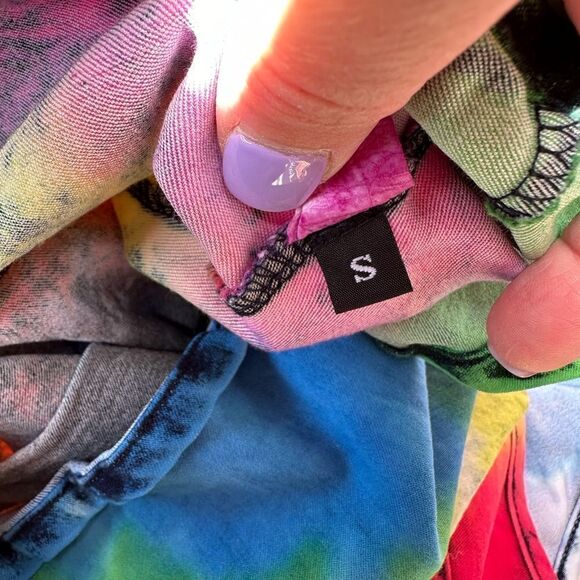 Milkyway tie die festival mini dress - Picture 12 of 12